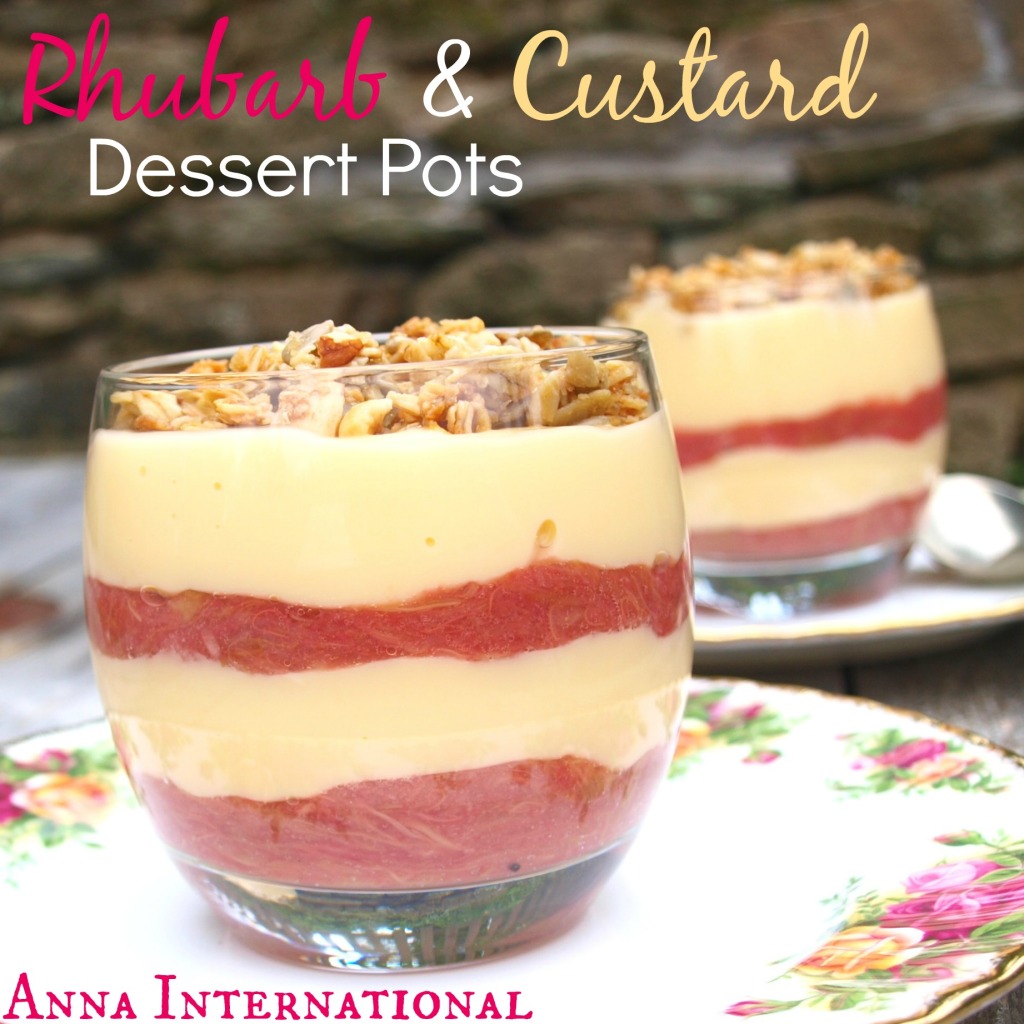 Rhubarb and Custard Pots | Anna International